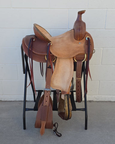 #2056 14" Corriente Association Ranch Saddle