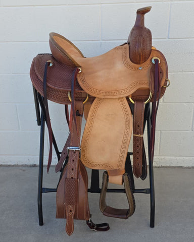 #2058 15" Corriente Association Ranch Saddle