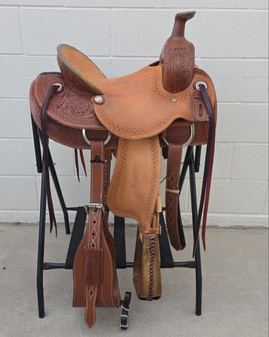 #2091 14" Corriente Association Ranch Saddle