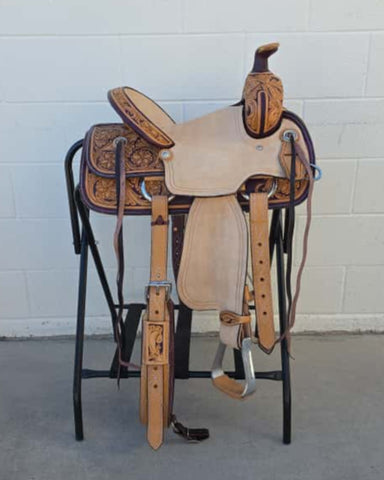 #2100 13" Corriente Youth Buckaroo Association Saddle