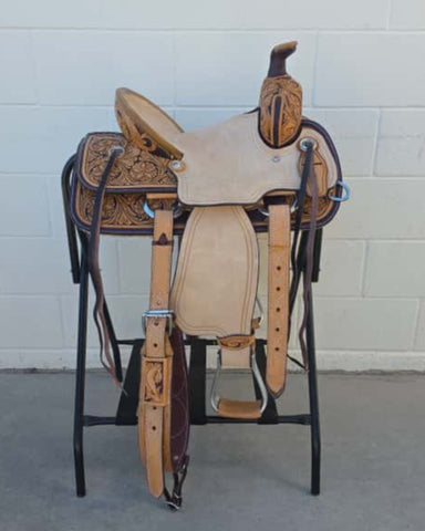 #2101 13" Corriente Youth Buckaroo Association Saddle