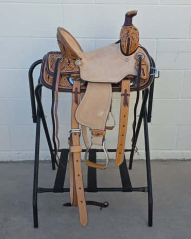 #2096 12" Corriente Youth Buckaroo Association Saddle