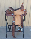 #2114 13" Corriente Youth Kids Roping Saddle