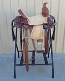 #2115 12" Corriente Youth Association Buckaroo Saddle