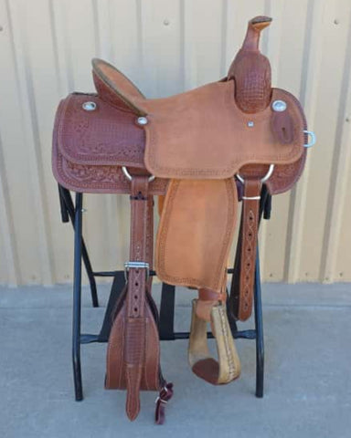 CSR 117H Corriente Team Roping Saddle