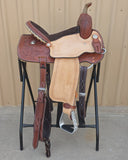 #2118  14" Corriente Barrel Saddle