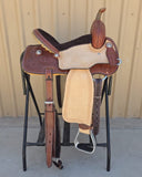 #2120 14.5" Corriente Barrel Saddle