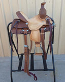 #2128 10" Corriente Youth Association Buckaroo Saddle