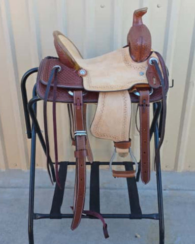 #2130 12" Corriente Youth Association Buckaroo Saddle