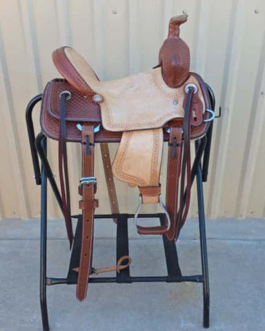 #2131 12" Corriente Youth Association Buckaroo Saddle