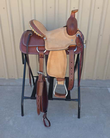#2133 13" Corriente Youth Kids Buckaroo Association
