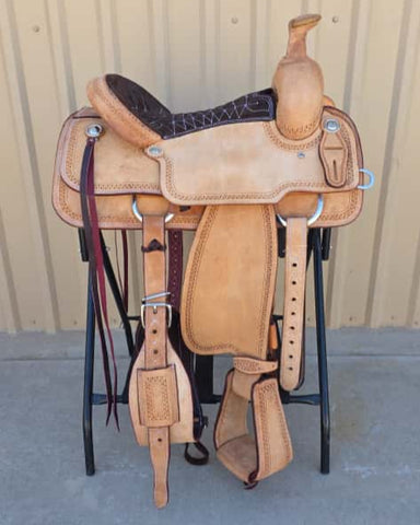 #2135 15.5" Corriente Roping Saddle