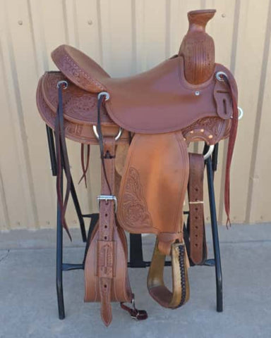 #2137 16" Corriente Association Ranch Saddle