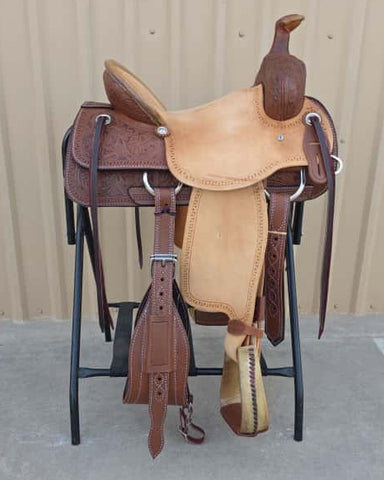 #2167 15" Corriente Association Ranch Saddle