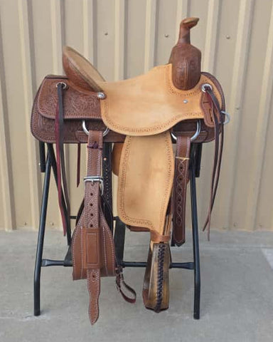 #2168 15.5" Corriente Association Ranch Saddle