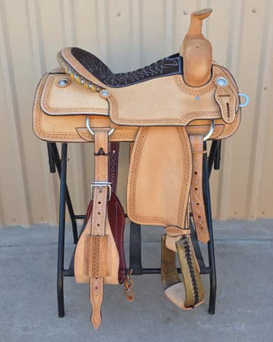 #2181 15" Corriente Roping Saddle