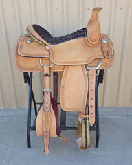 #2182 15.5" Corriente Roping Saddle