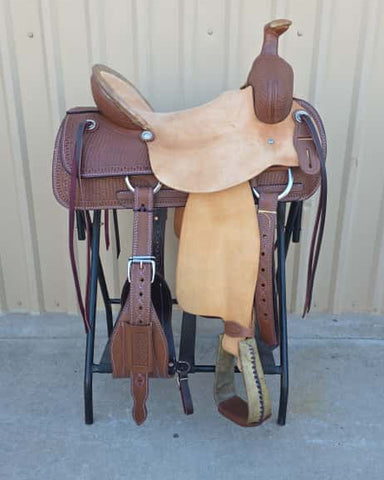 #2187 16" Corriente Association Ranch Saddle