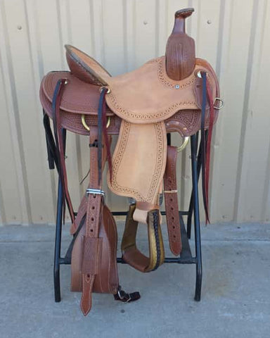 #2188 14" Corriente Association Ranch Saddle