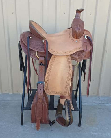 #2189 14.5" Corriente Association Ranch Saddle