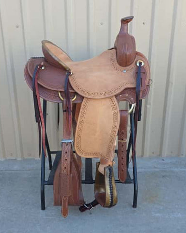 #2190 15.5" Corriente Association Ranch Saddle