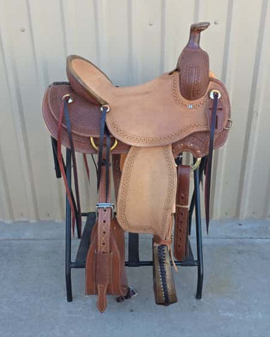 #2191 16" Corriente Association Ranch Saddle