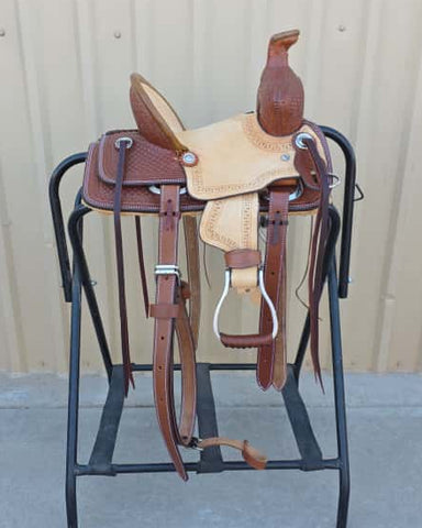 #2209 10" Corriente Youth Association Buckaroo Saddle