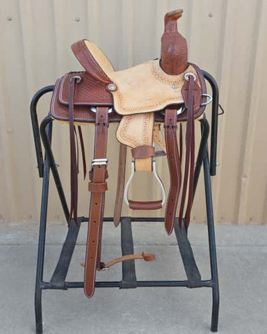 #2210 10" Corriente Youth Association Buckaroo Saddle