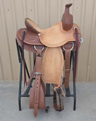 #2214 14.5" Corriente Association Ranch Saddle