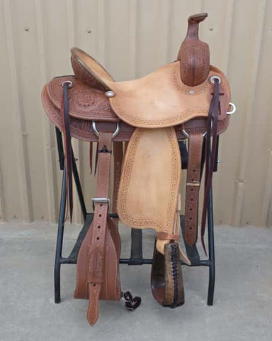 #2216 15.5" Corriente Association Ranch Saddle