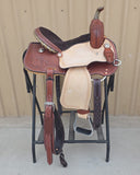 #2223 13.5" Corriente Barrel Saddle