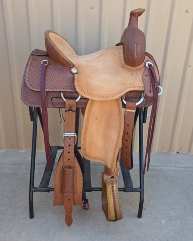 #2225 14.5" Corriente Association Ranch Saddle