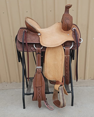 #2240 14.5" Corriente Association Ranch Saddle