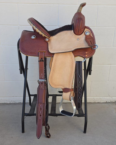 #2256 13" Corriente Barrel Saddle