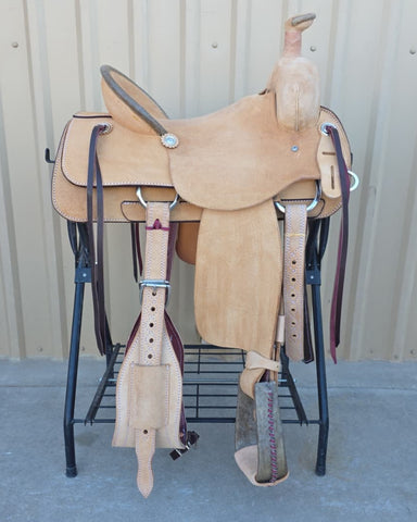#2258 15" Corriente Association Ranch Saddle