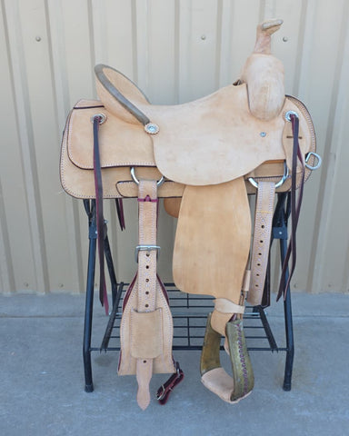 #2262 16" Corriente Association Ranch Saddle