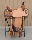 #2278 16" Corriente Team Roping Saddle