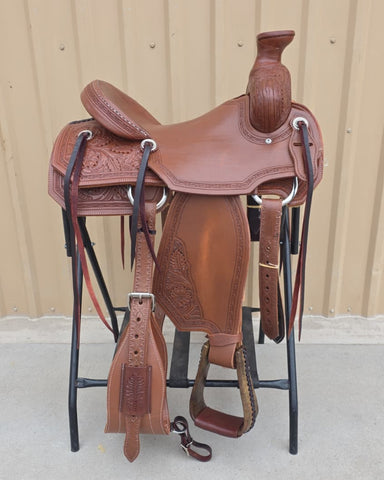#2281 15" Corriente Association Ranch Saddle