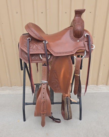 #2282 15.5" Corriente Association Ranch Saddle