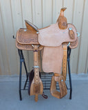 #2334 14.5" Corriente Team Roping Saddle