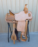 #2337 16" Corriente Team Roping Saddle