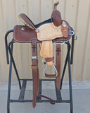 #2399 10" Corriente Youth Kids Barrel Saddle