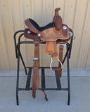 #2635 10" Corriente Youth Kids Strip Down Trail Barrel Saddle