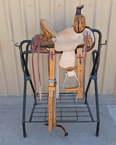 #2678 10" Corriente Youth Buckaroo Association Saddle