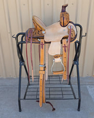 #2678 10" Corriente Youth Buckaroo Association Saddle