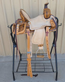 #2763 12" Corriente Youth Buckaroo Association Saddle