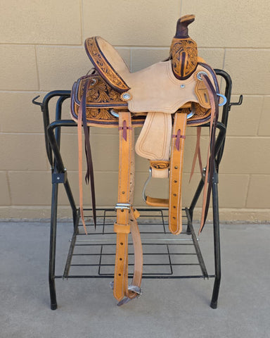 #2775 10" Corriente Youth Buckaroo Association Saddle