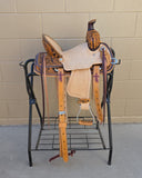 #2777 12" Corriente Youth Buckaroo Association Saddle