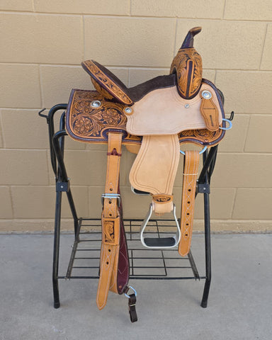 #2778 12" Corriente Barrel Saddle