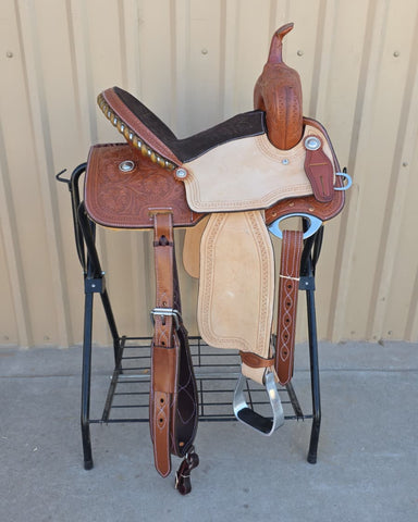 #2779 14" Corriente HP3 Barrel Saddle